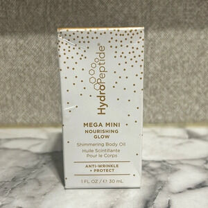 Hydropeptide Mega‎ Mini Nourishing Glow Shimmering Body Oil Anti-Wrinkle NIB